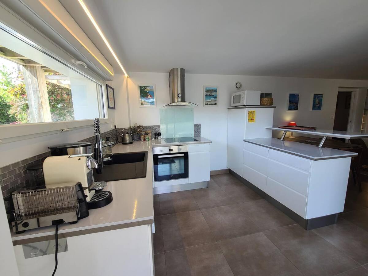 Appartement Moderne Avec Terrasse - Proche Mer Аґон-Кутенвіль Екстер'єр фото